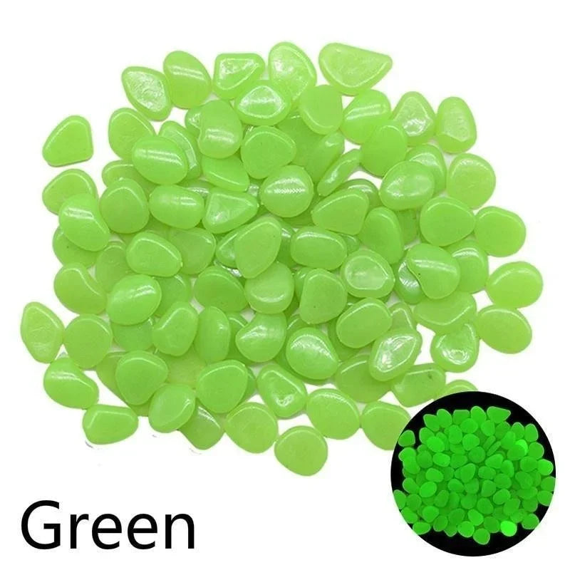 Glow-in-the-Dark Pebbles – Luminous Stones for Garden, Pathways & Décor