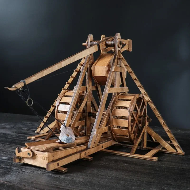 1:48 DIY Wooden Trebuchet Catapult Model