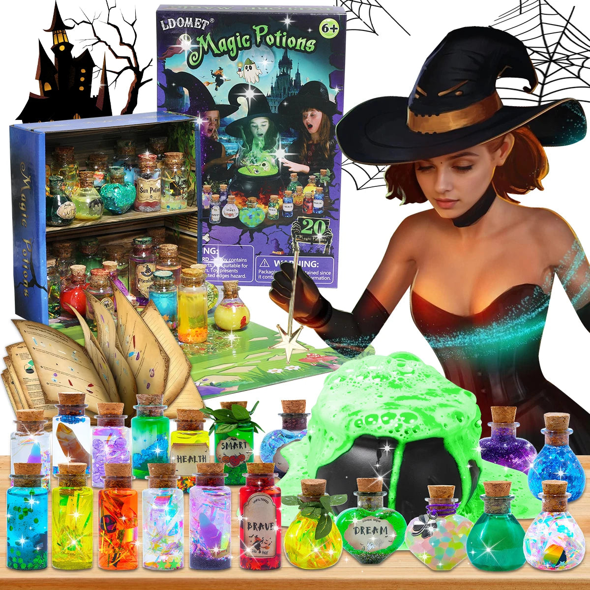 DIY Fairy Magic Potions Kit for Kids