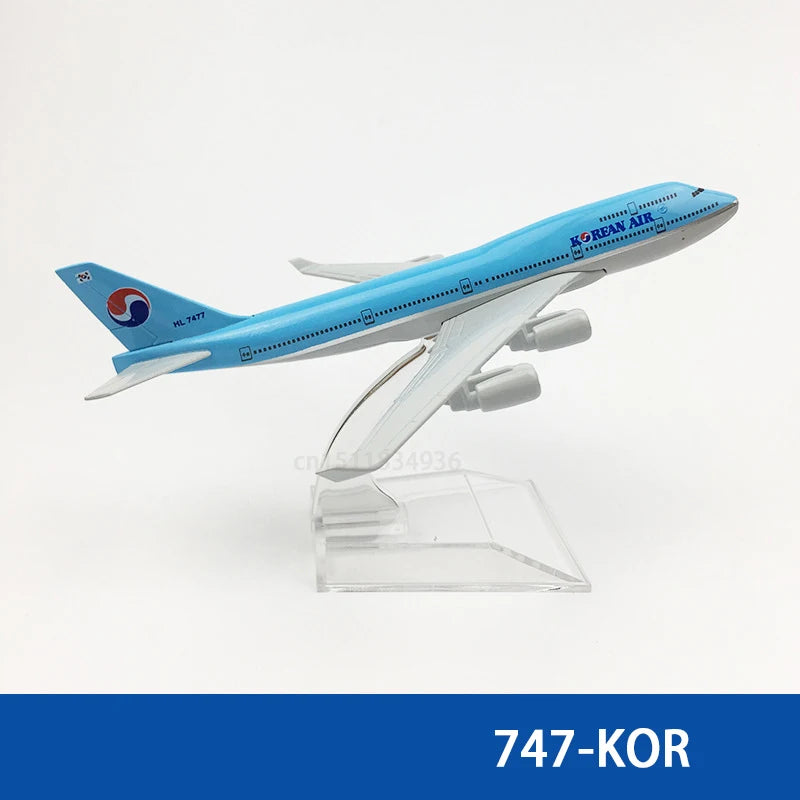 6-Inch Diecast Boeing Airplane Model (737–787 Series)