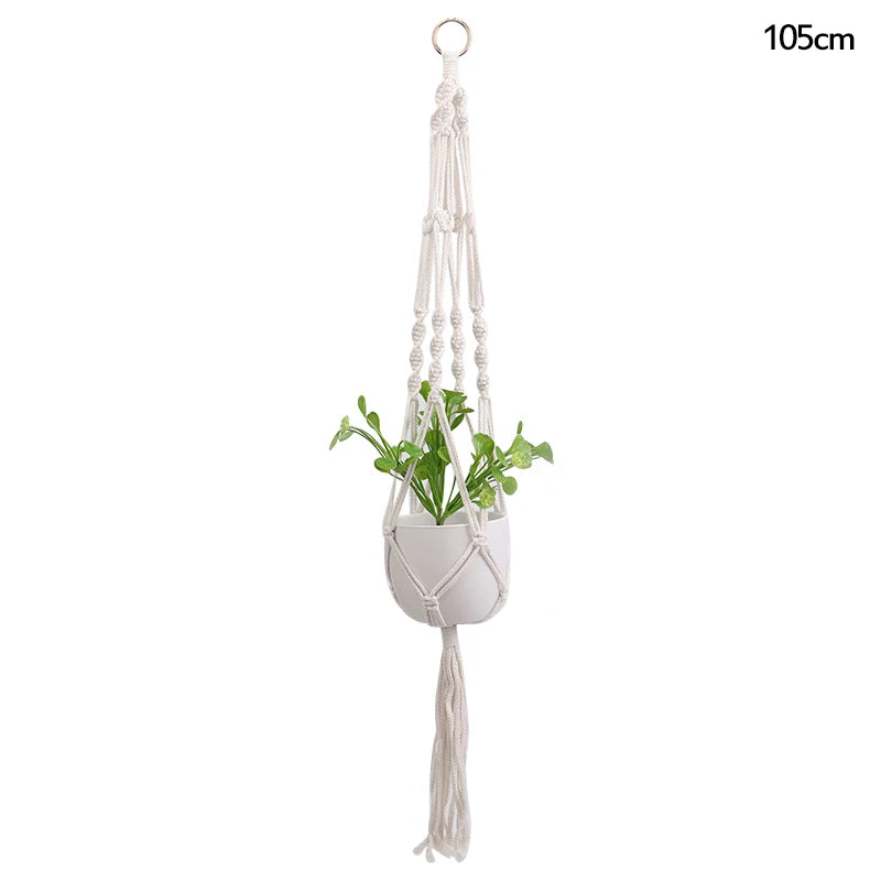 Macrame Plant Hanger Rope Basket Holder