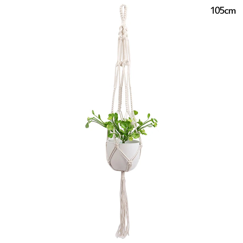 Macrame Plant Hanger Rope Basket Holder