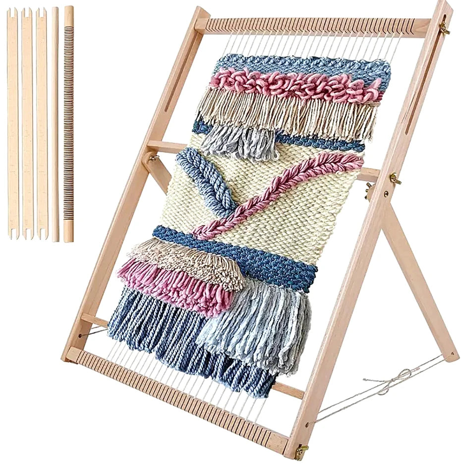 Wooden DIY Weaving Loom Frame Tool