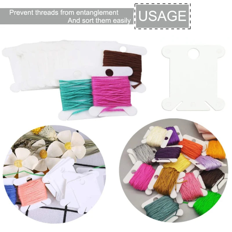 36-Grid Embroidery Floss Organizer Box Set