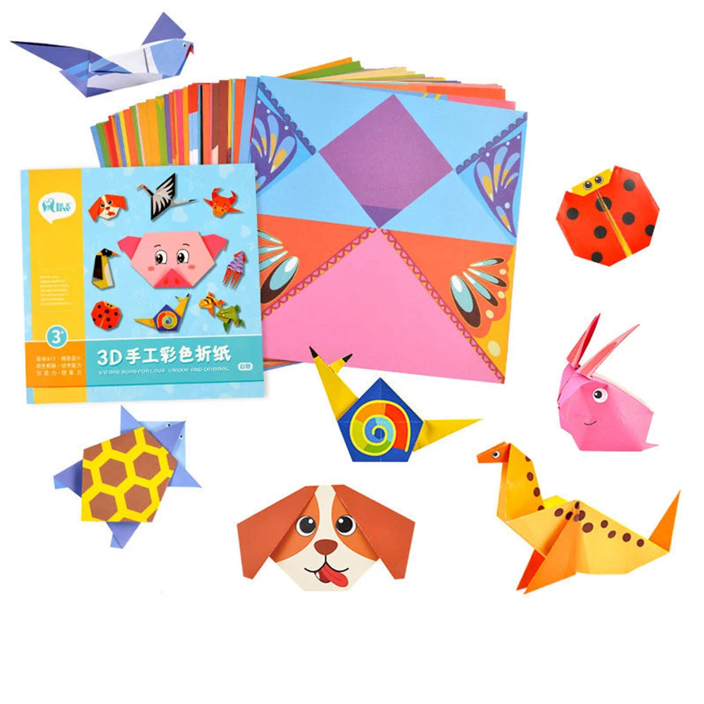 Kids DIY Animal Origami Craft Kit