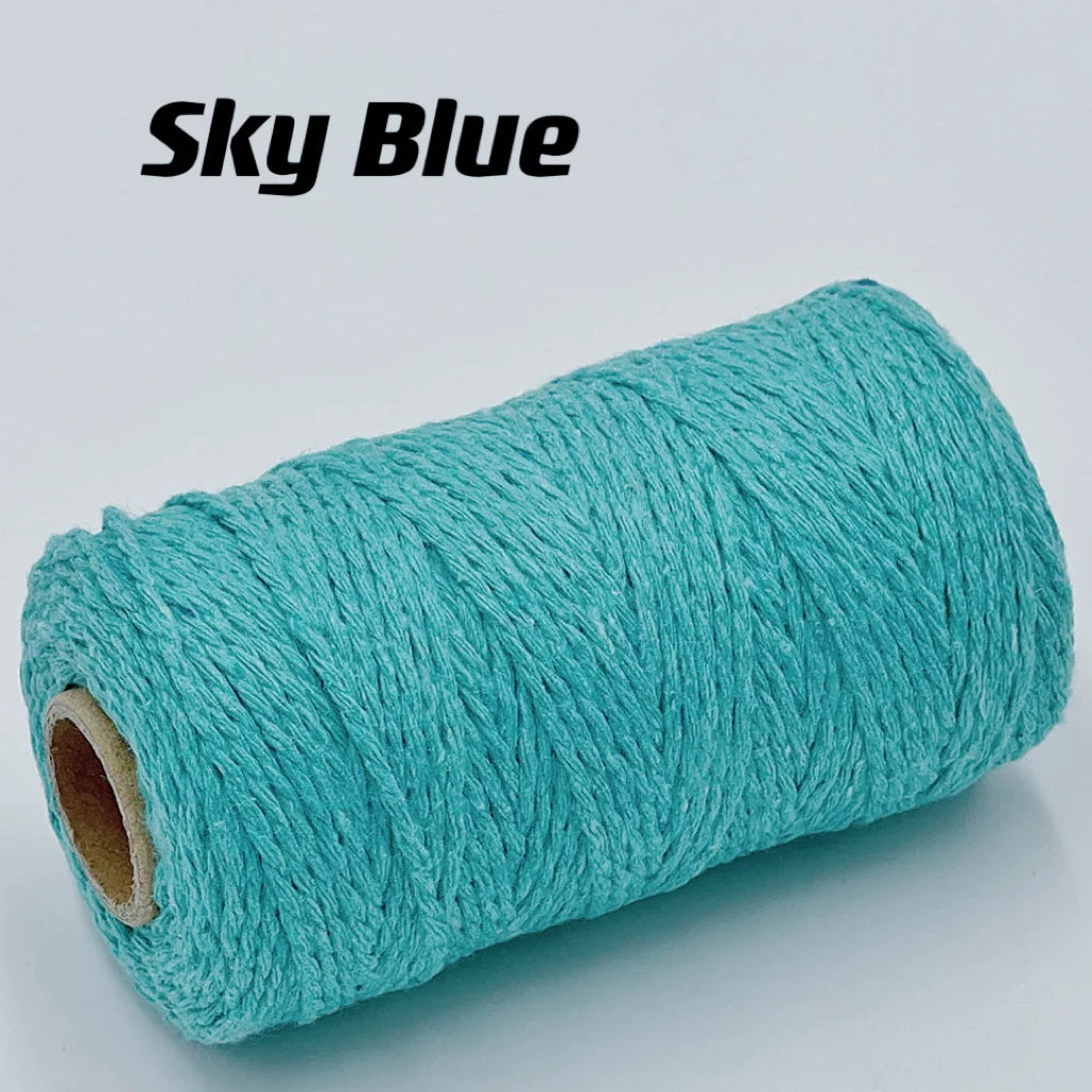 2mm Macrame Cord 100m Natural Twine String