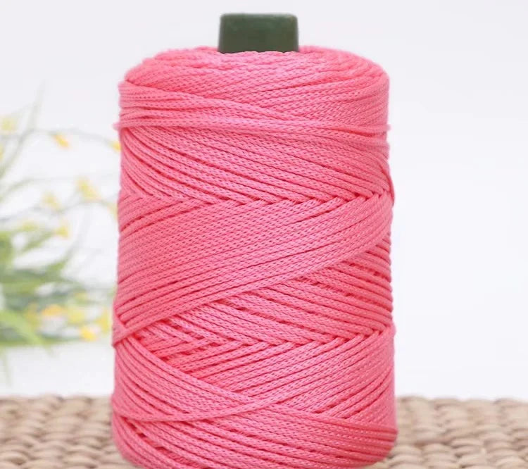 3mm Twisted Colored Cotton Cord – DIY Craft Rope