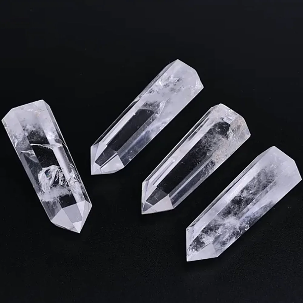 Crystal Stone Point Wands for Decor and Witchcraft