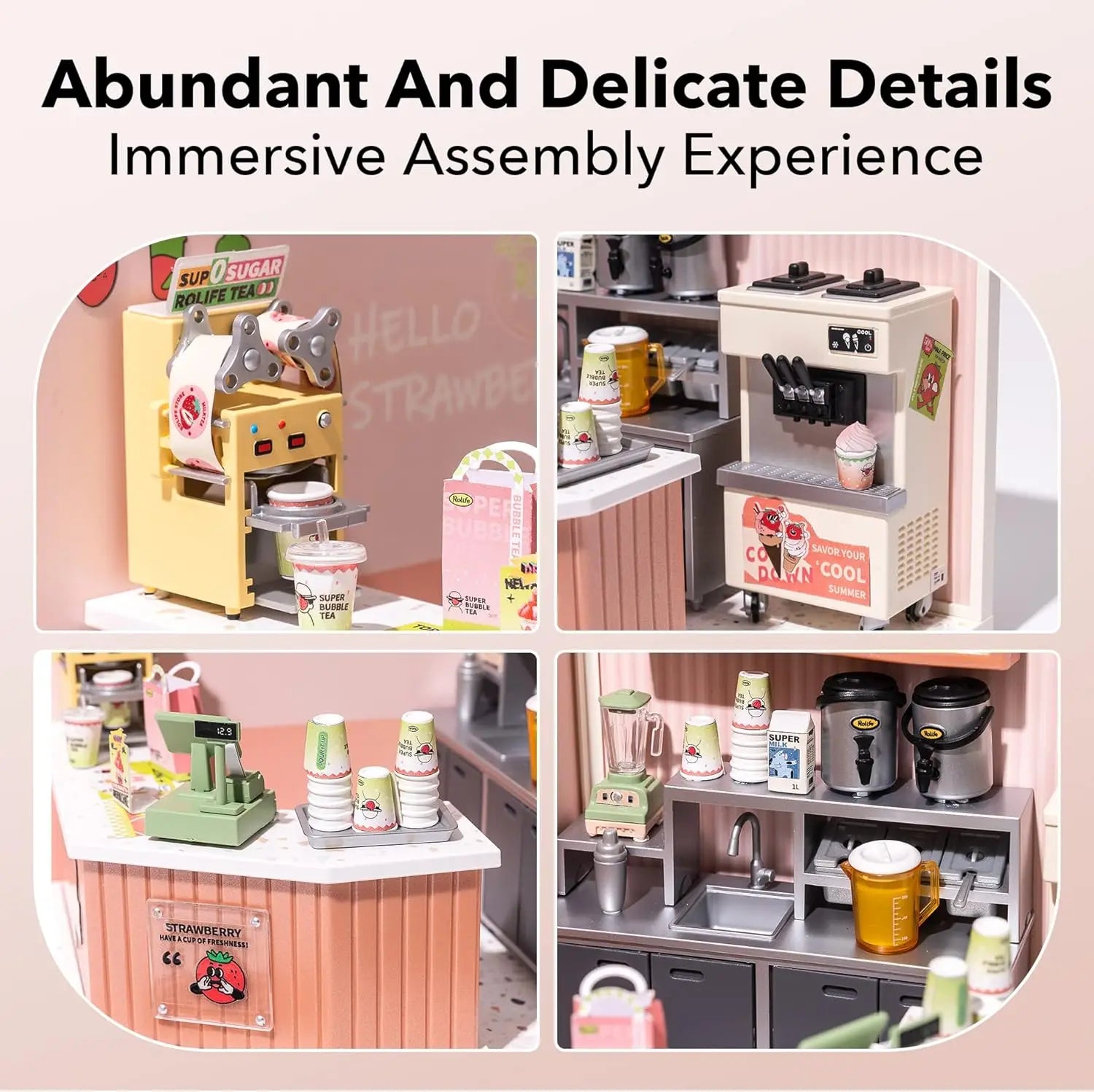 Robotime Miniature Dollhouse Kit – Supply Store