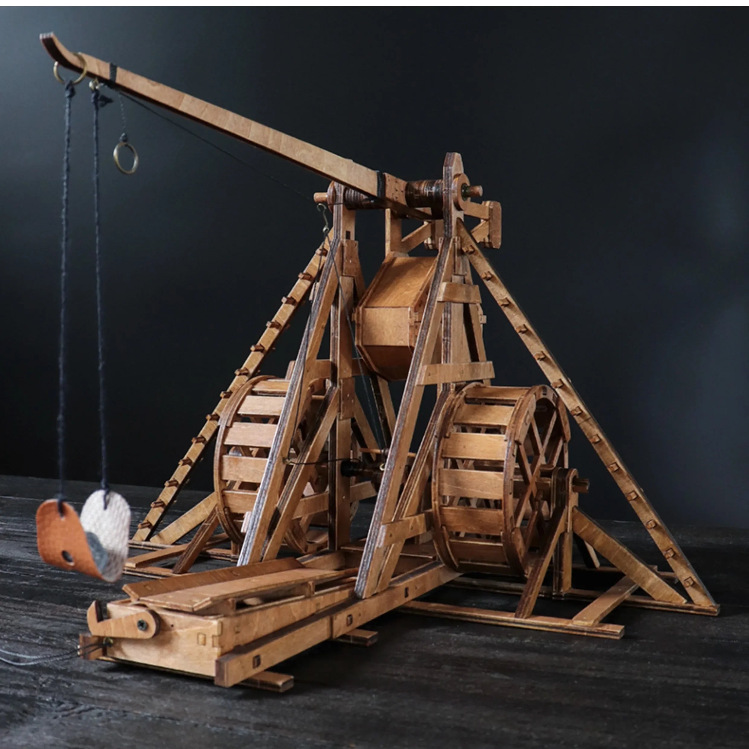 1:48 DIY Wooden Trebuchet Catapult Model