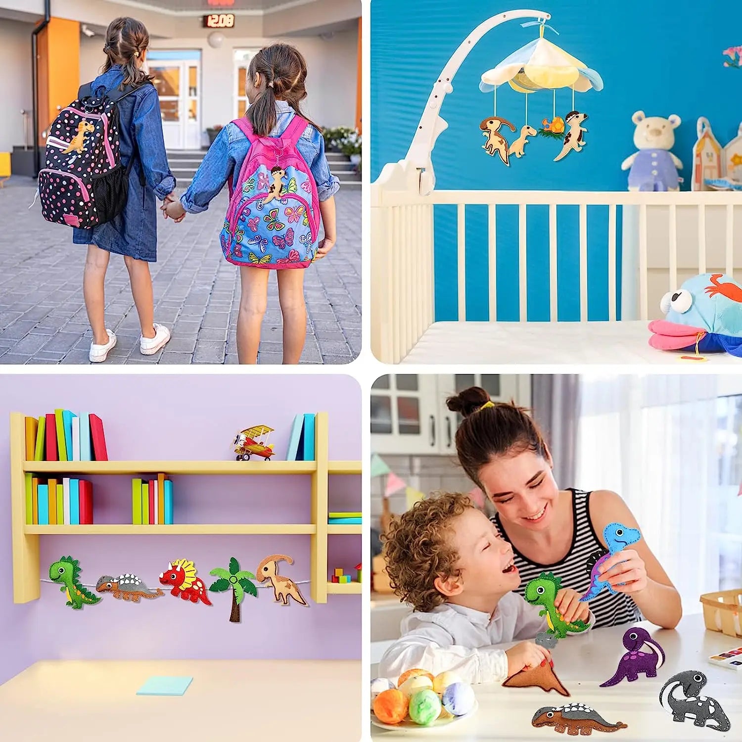 Woodland Animals DIY Felt Sewing Kit for Kids