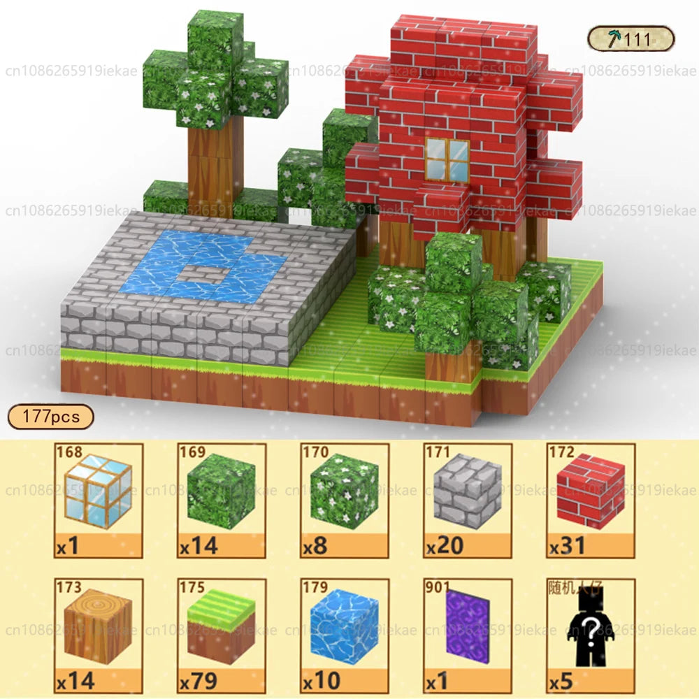 Magnetic Building Cube Set – STEM DIY Toy for Kids Age 3+