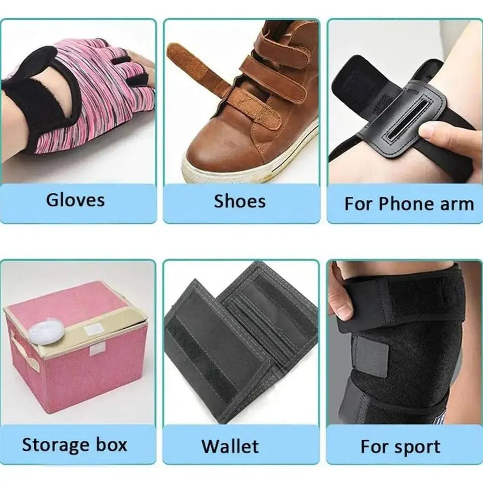 10M Hook and Loop Fastener Tape Roll Set