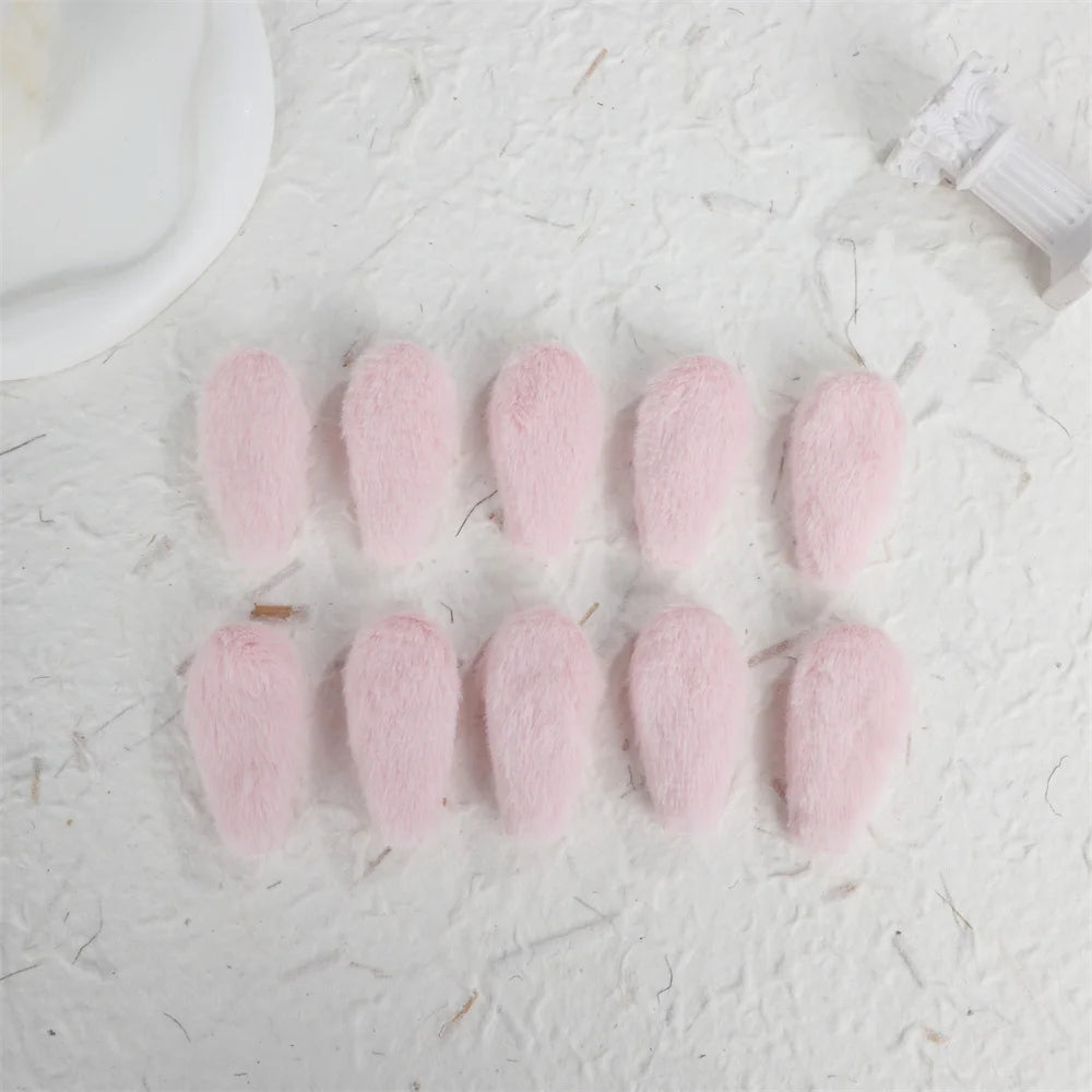 10pcs Plaid Lace Strips for DIY Sewing and Decor