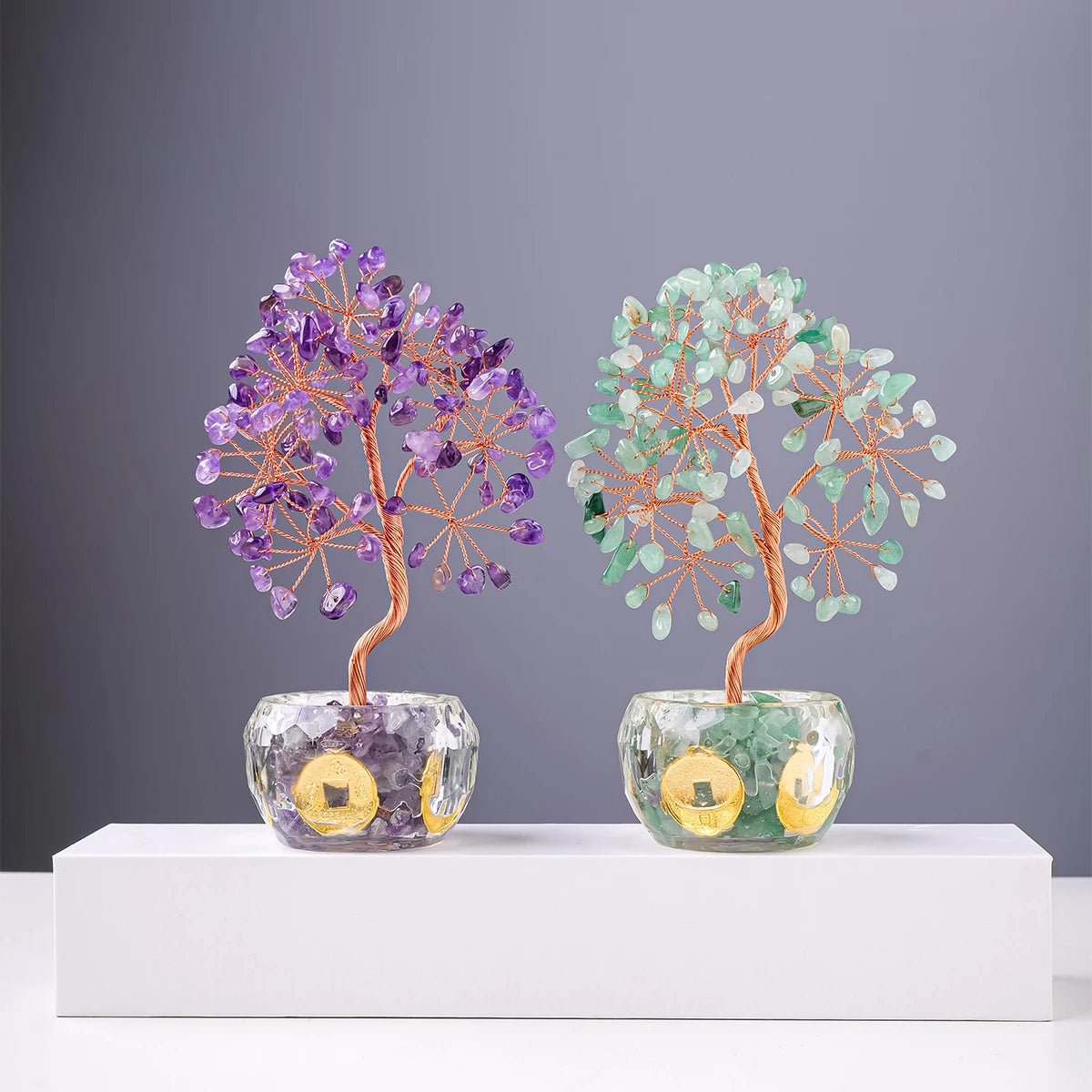 7 Chakra Healing Crystal Money Tree