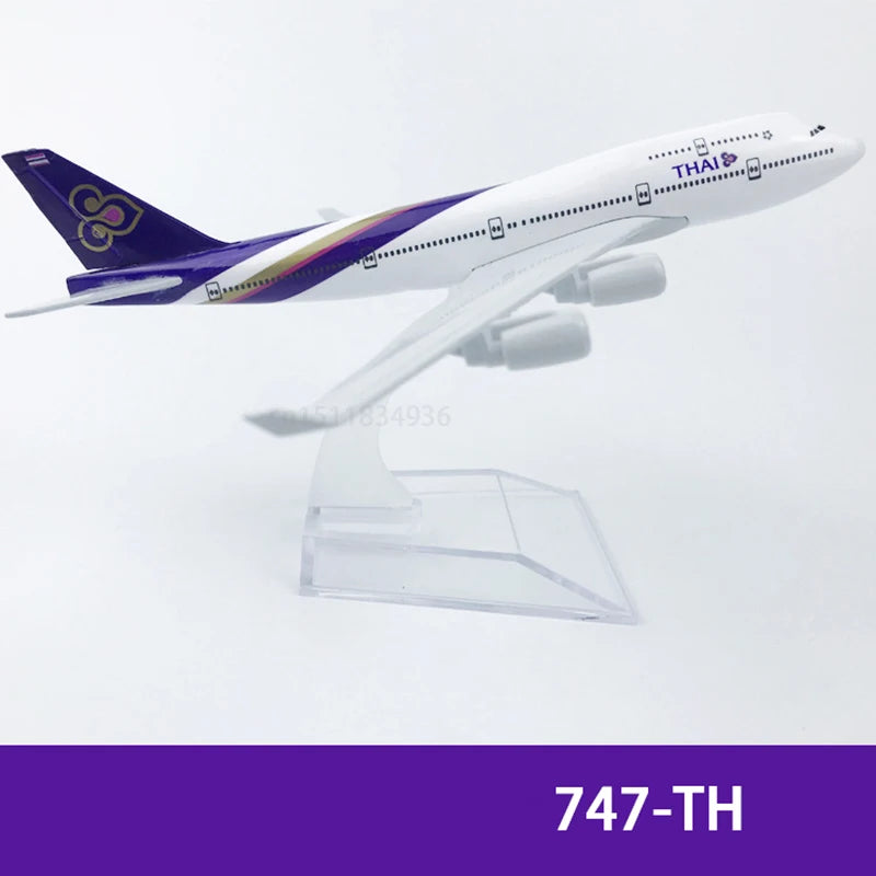 6-Inch Diecast Boeing Airplane Model (737–787 Series)