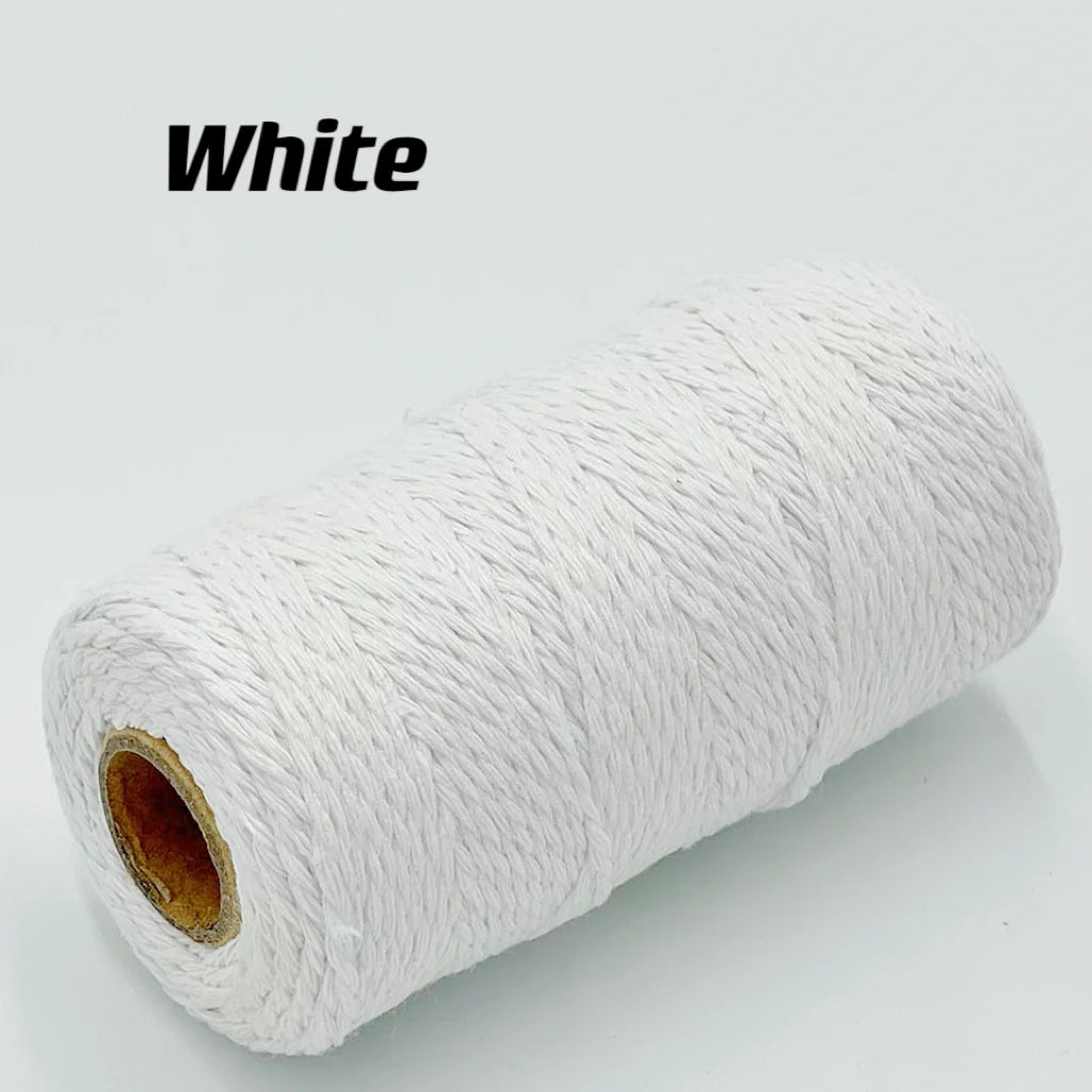 2mm Macrame Cord 100m Natural Twine String