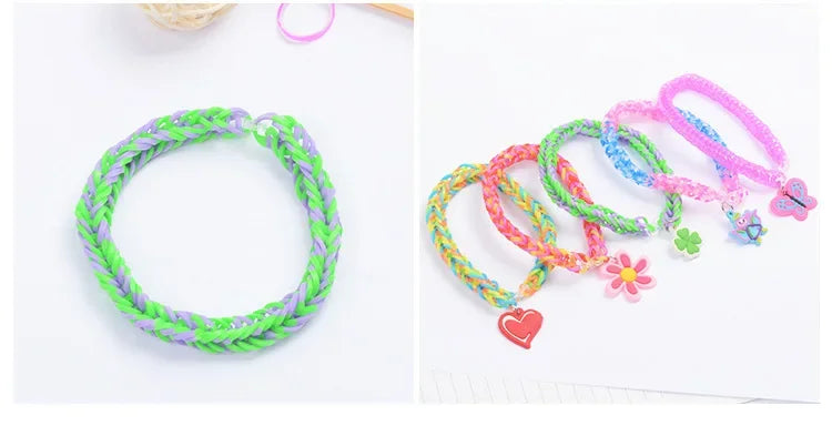 Rainbow Loom Bands DIY Bracelet Kit