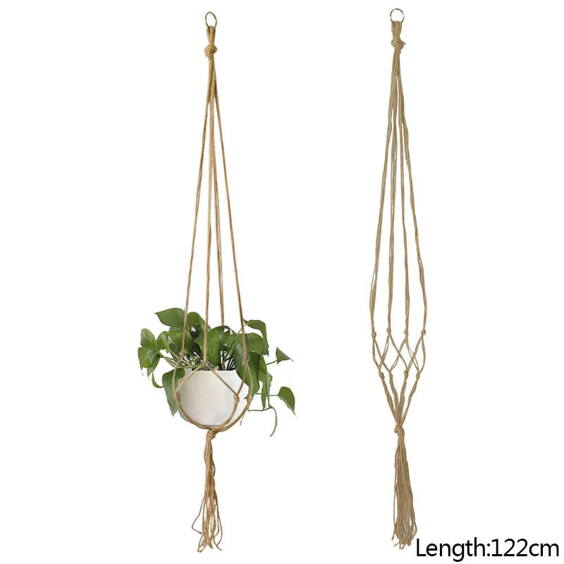 Macrame Plant Hanger Rope Basket Holder