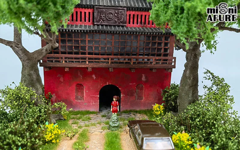 Simulation Forest Bush Diorama Scenery Materia