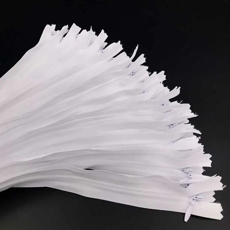 10pcs Nylon Invisible Zippers for Sewing