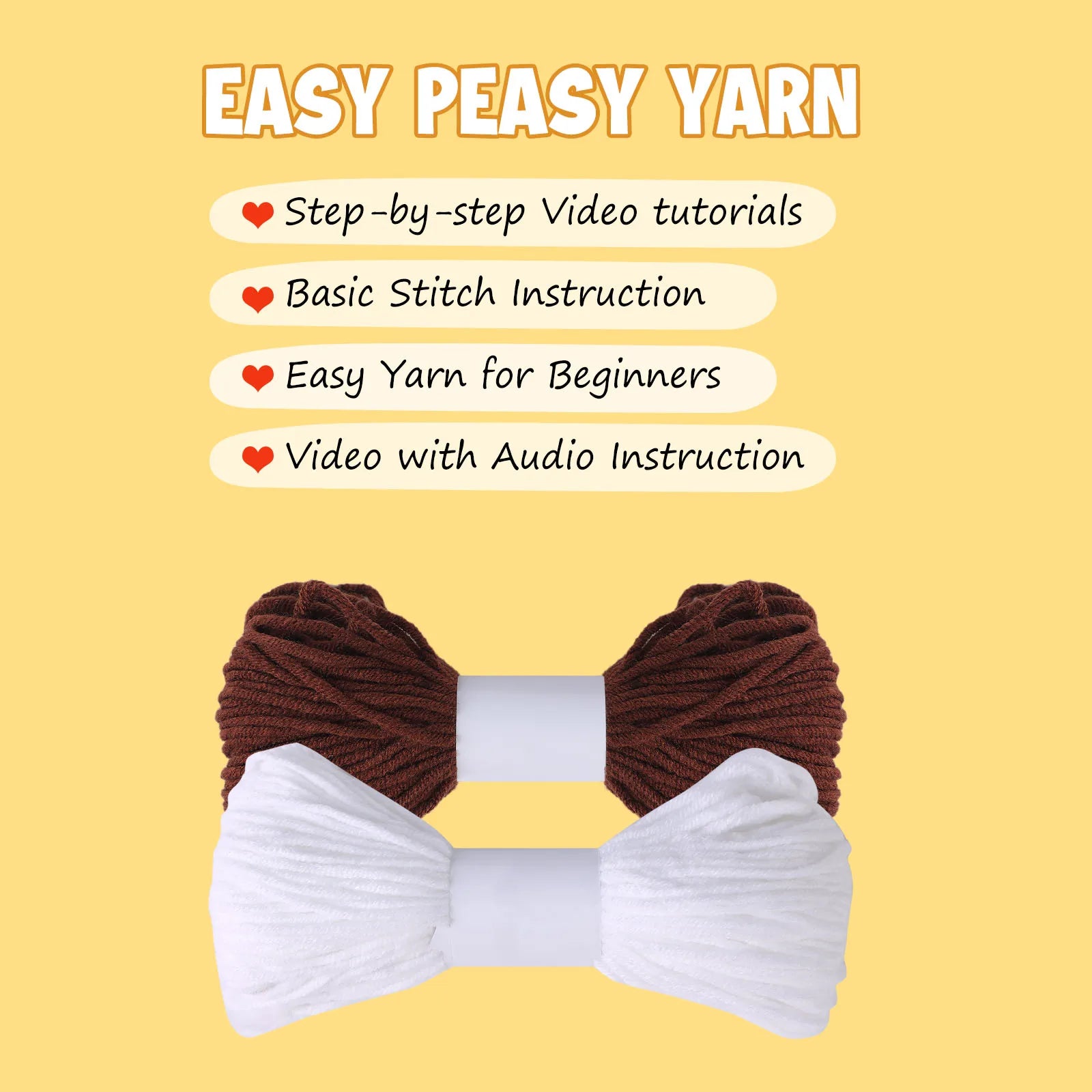 Crochet Starter Kit DIY Critter Making for Beginners