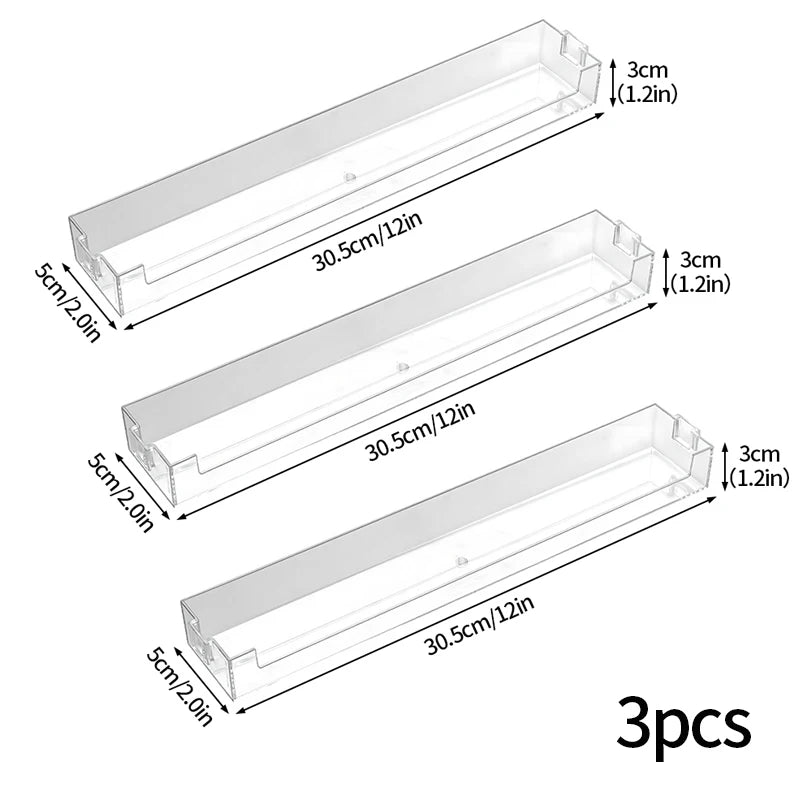 Wall-Mounted Clear Acrylic Display Rack for Dolls and Collectibles
