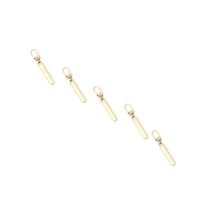 5pcs Detachable Metal Zipper Pull Tabs for Repair