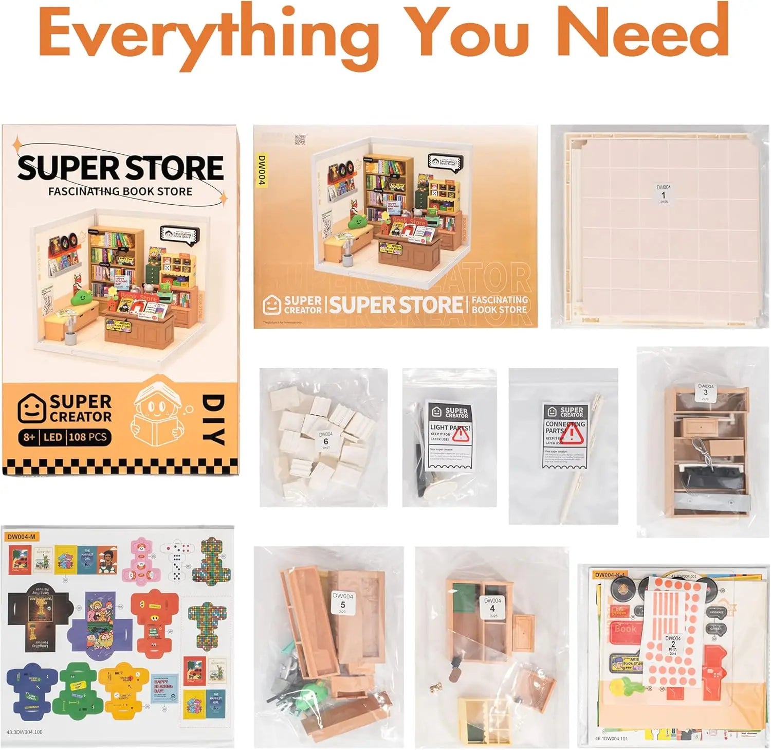 Robotime Miniature Dollhouse Kit – Supply Store