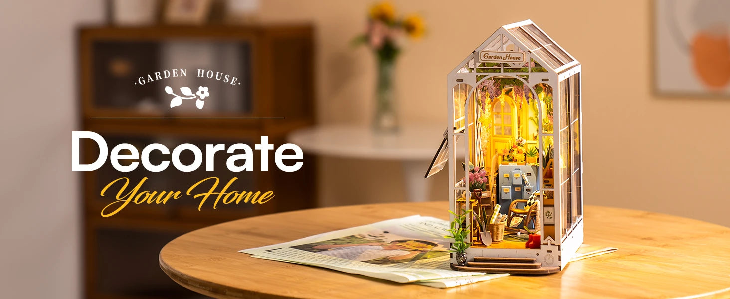 Robotime Rolife DIY Book Nook Miniature Dollhouse