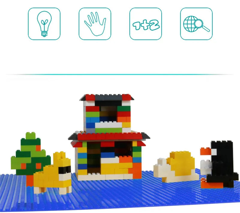 2PCS 32x64 Large Base Plates Compatible with Building Blocks