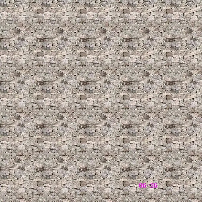 Miniature Road & Pavement Sticker Set (2pcs, 21x29cm)