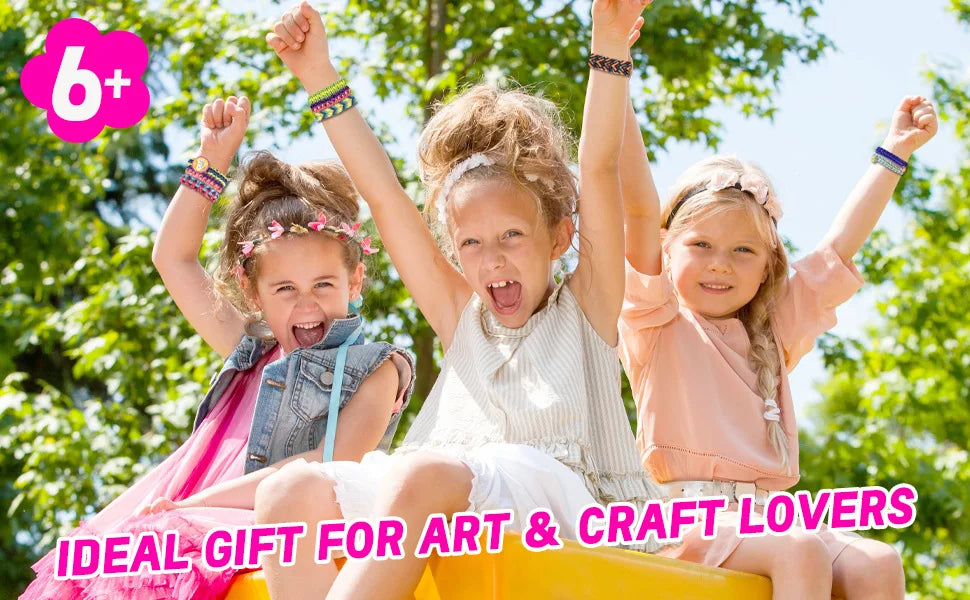 Friendship Bracelet Making Kit for Girls