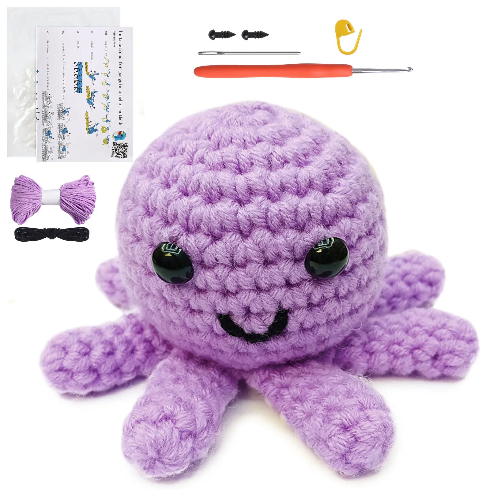 Crochet Starter Kit DIY Critter Making for Beginners