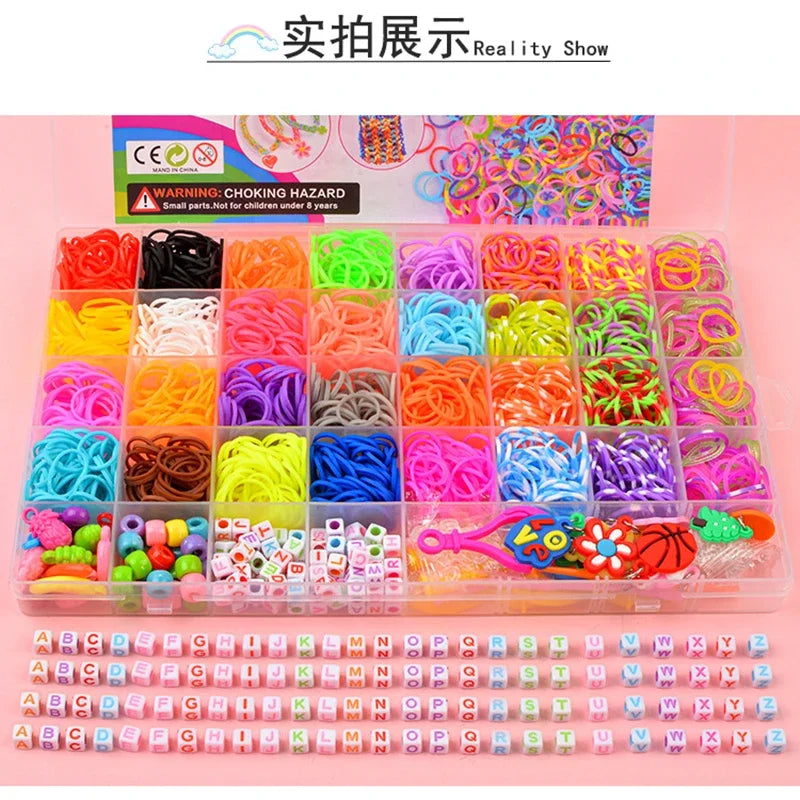 Rainbow Loom Bands DIY Bracelet Kit