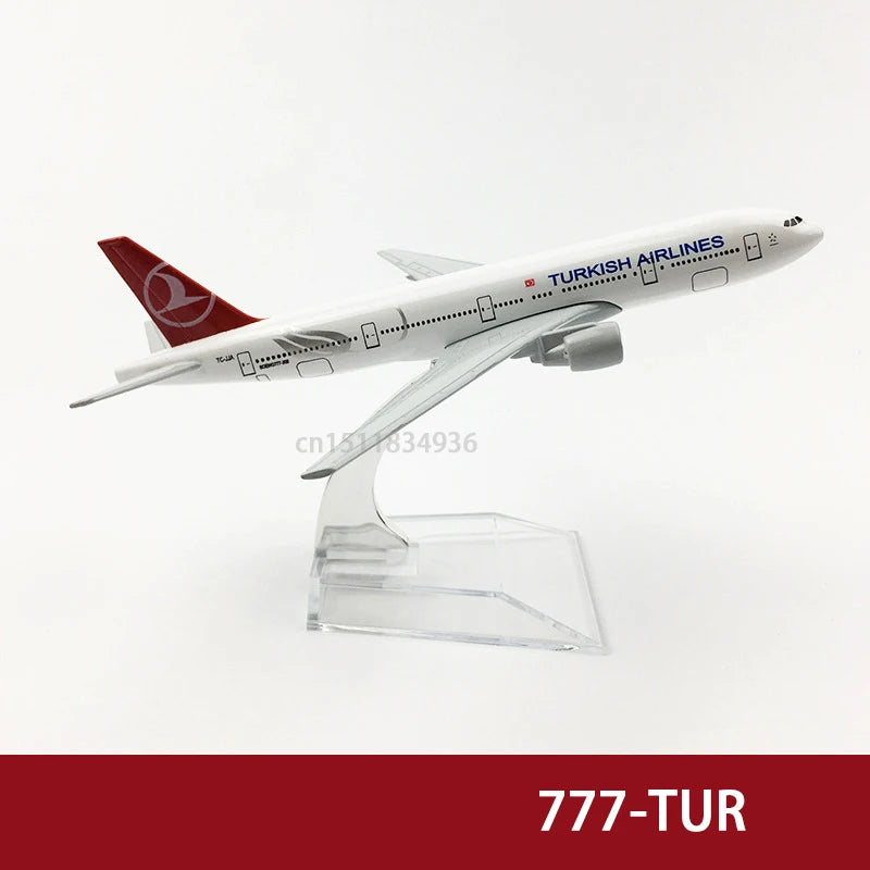 6-Inch Diecast Boeing Airplane Model (737–787 Series)
