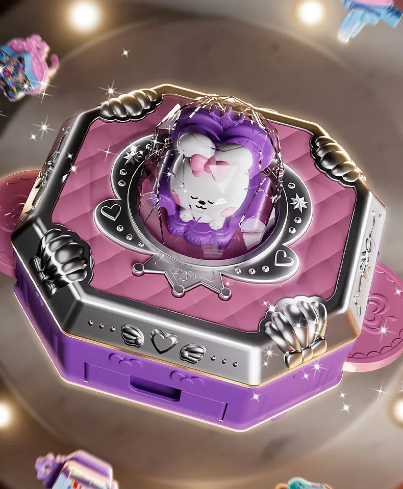 DIY Jewelry Maker Machine Bracelet Crafting Set with Cartoon Rabbit