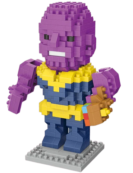 Disney Hero Micro Building Blocks – Cartoon Assembly Toy Gift for Kids