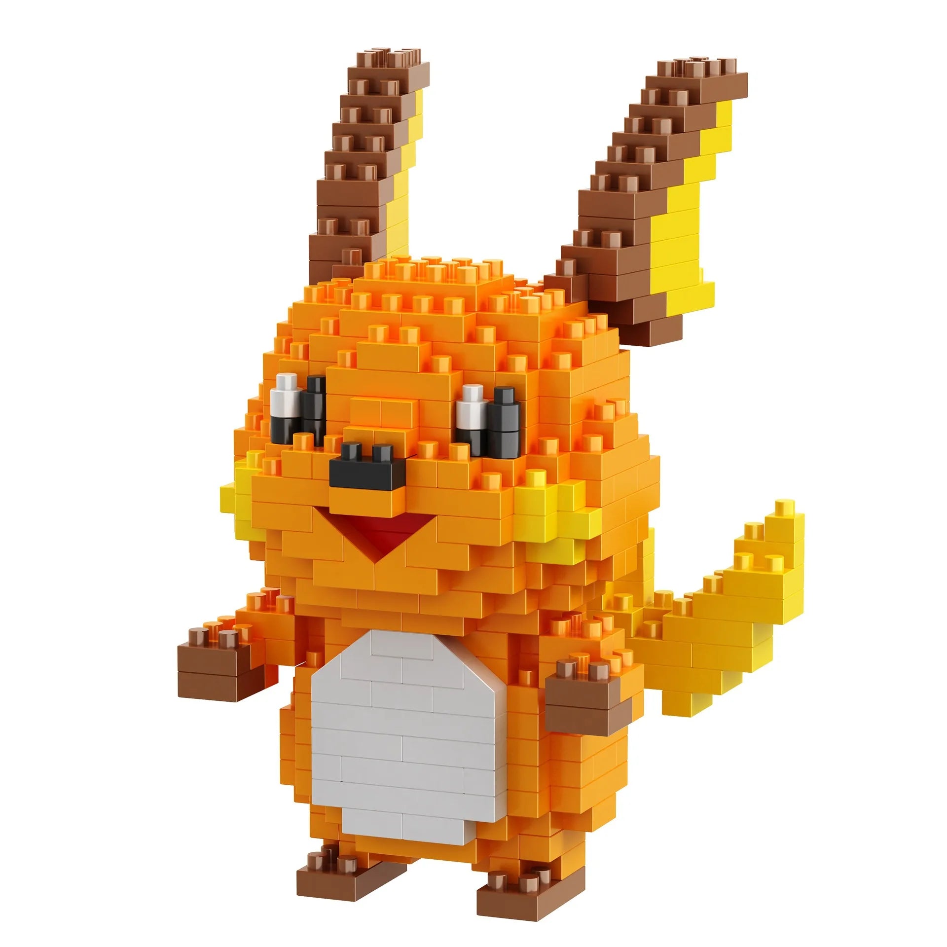 Mini Pokémon Building Blocks – Pikachu, Charizard, Eevee & More