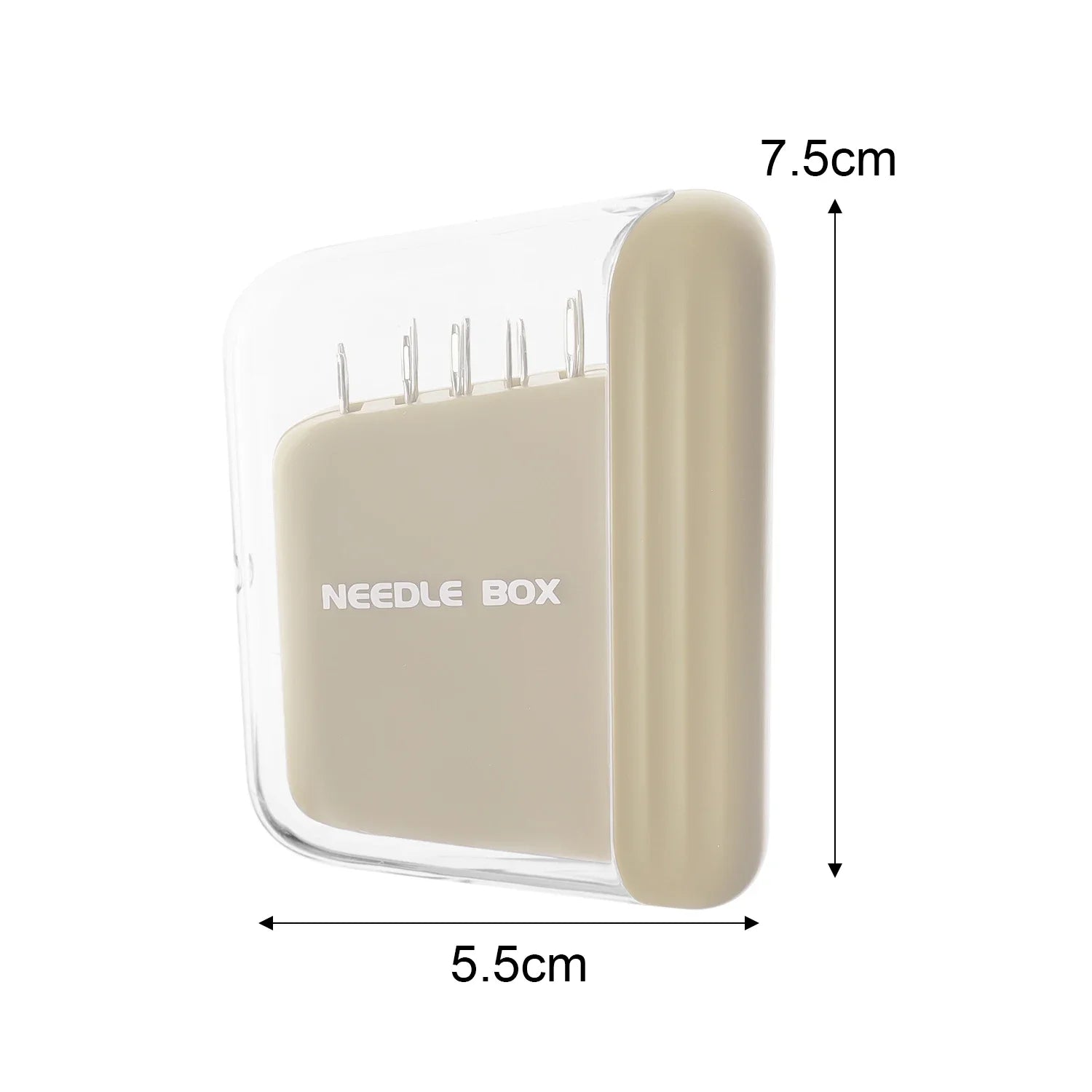 Magnetic Sewing Needle Box with 5 Sizes Needles