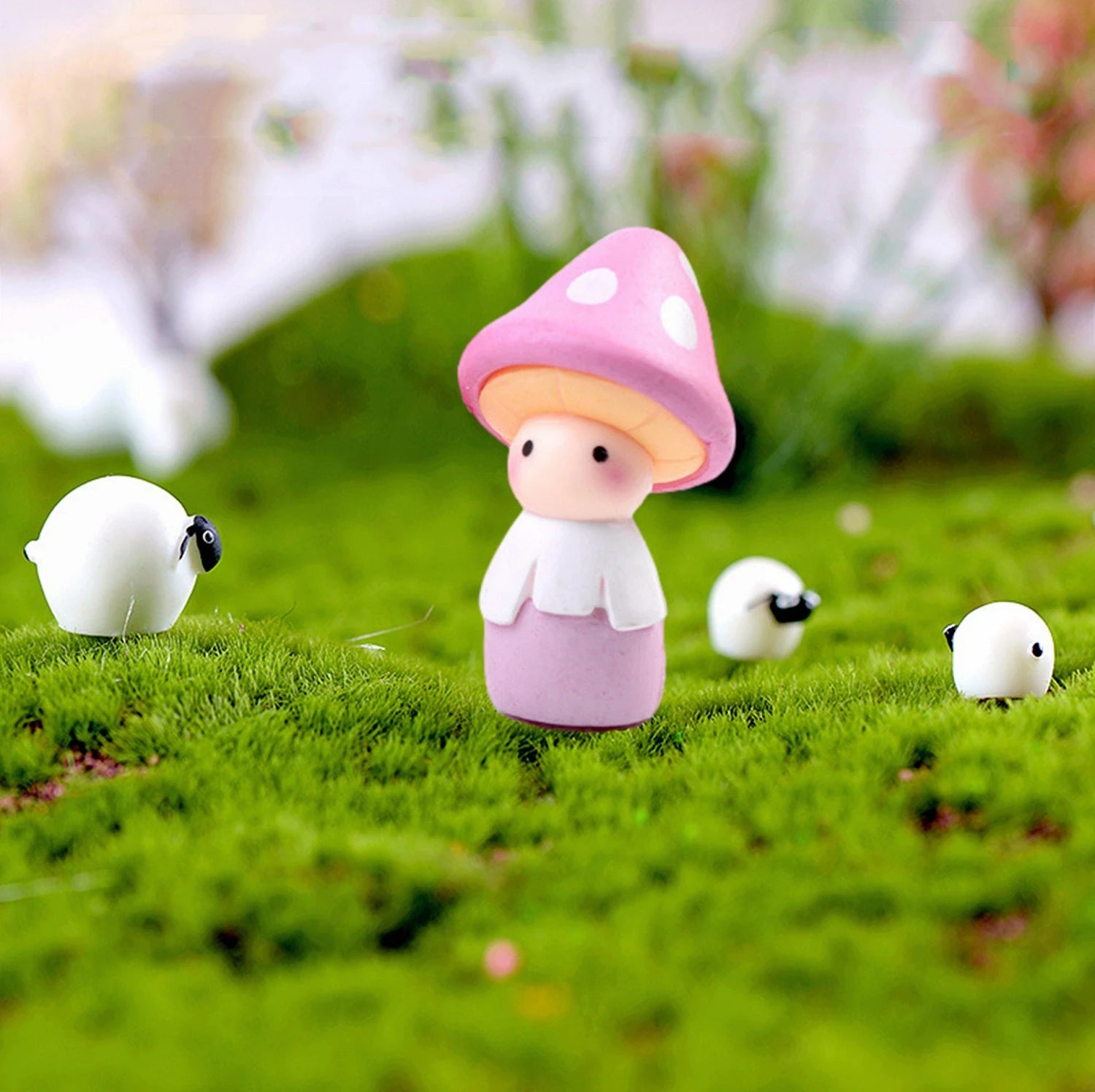 Miniature Fairy Garden Accessories – DIY Figurines for Pot & Landscape Décor