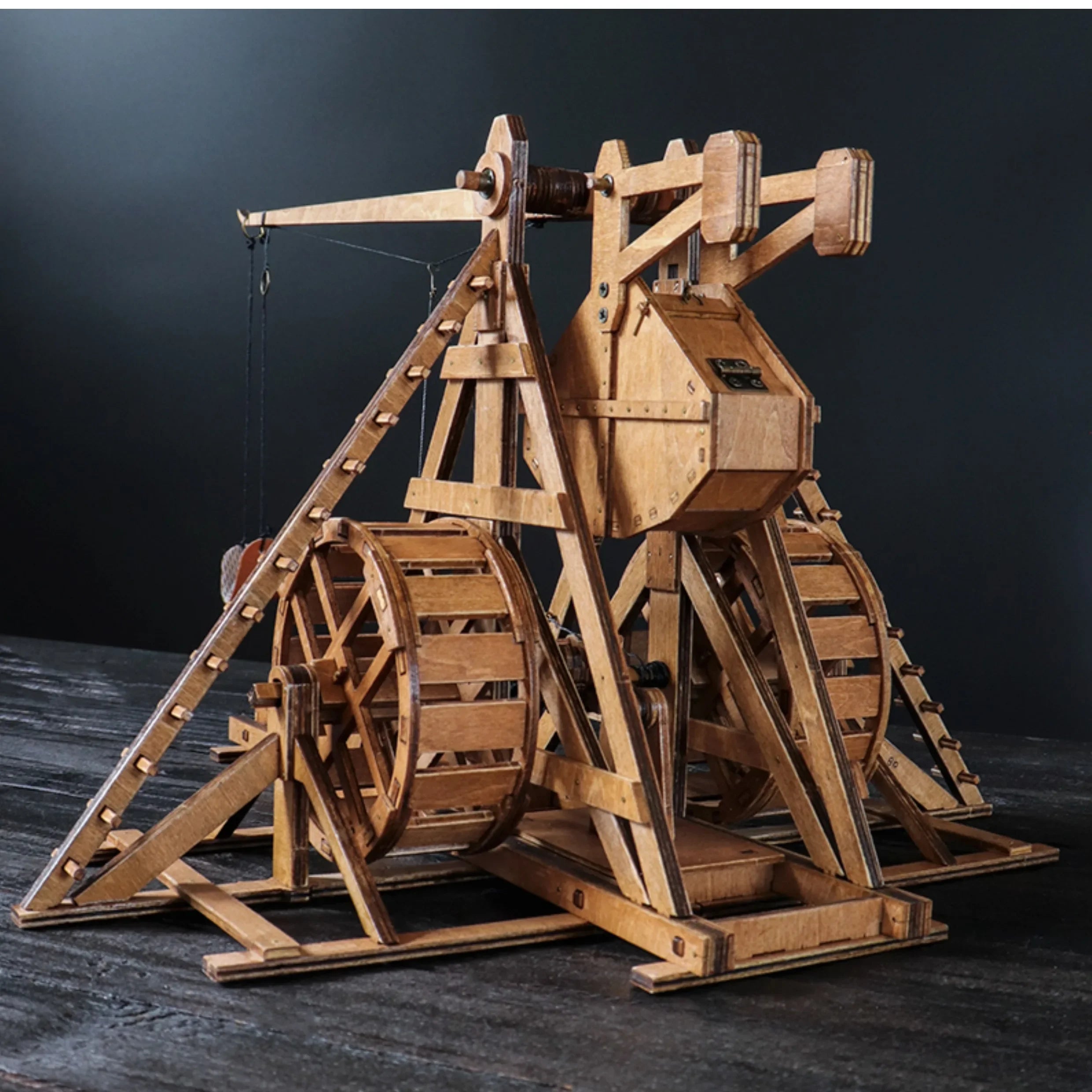 1:48 DIY Wooden Trebuchet Catapult Model