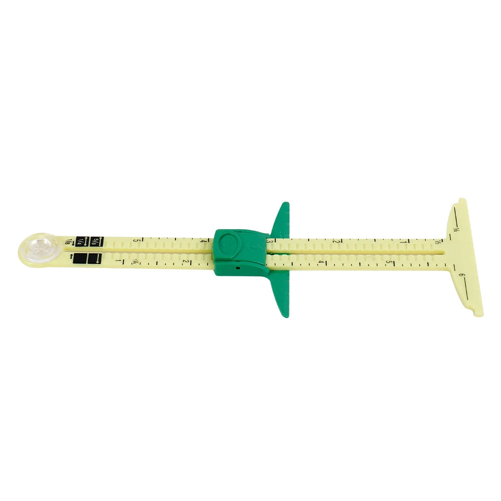 5-IN-1 Sewing Seam Ruler Gauge – Aluminum & Plastic
