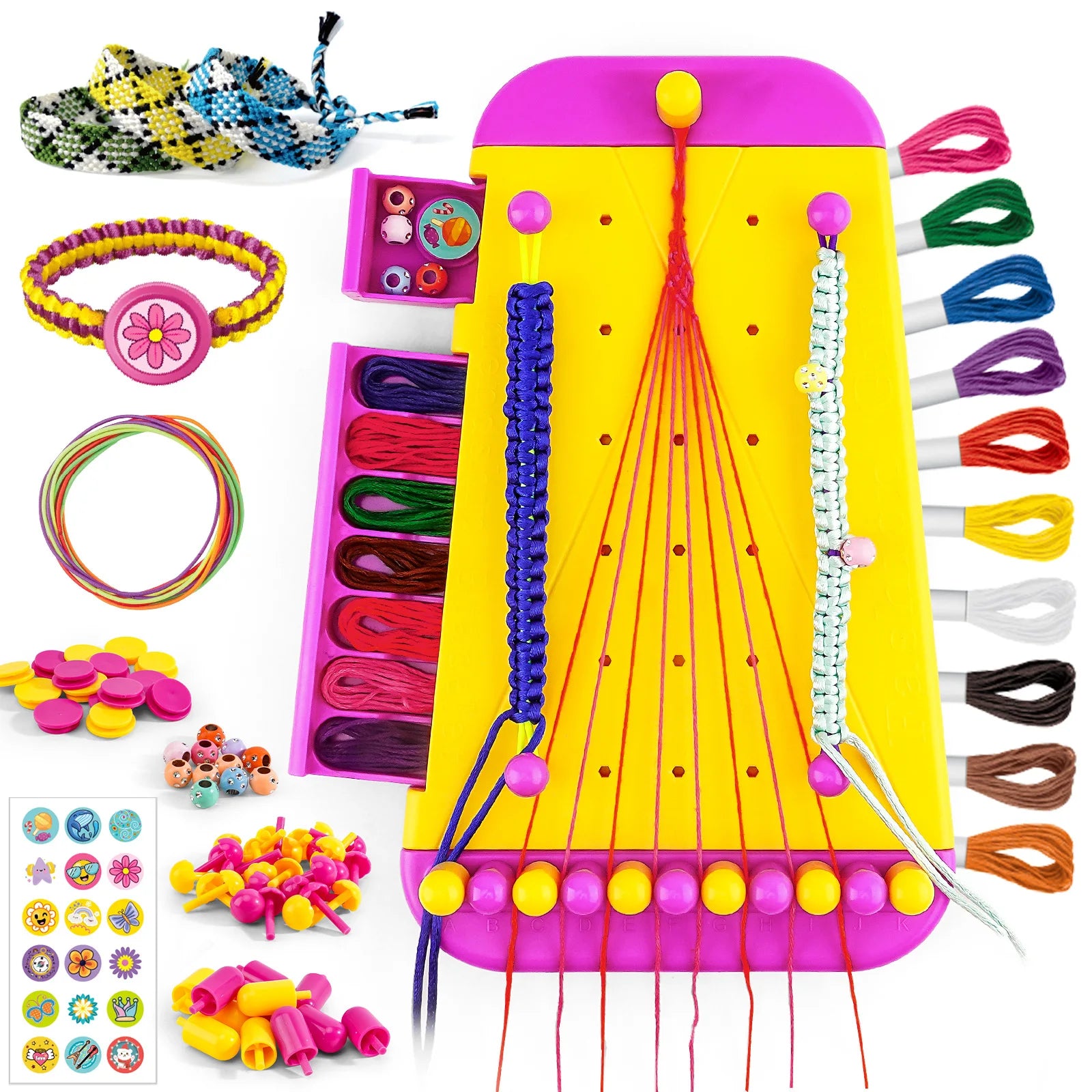Friendship Bracelet Making Kit for Girls