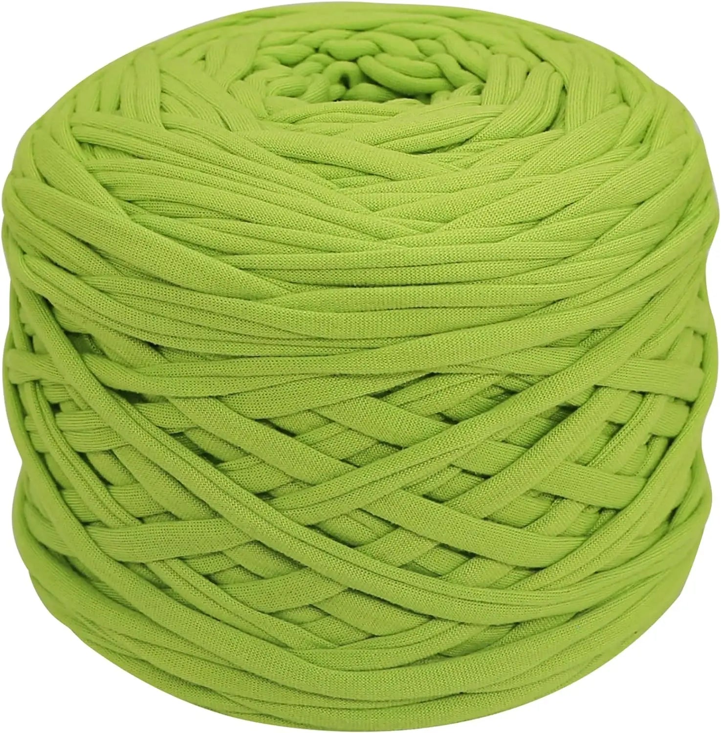 400g Thick T-Shirt Yarn – Elastic Fabric for DIY Crochet & Knitting