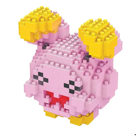 Mini Pokémon Building Blocks – Pikachu, Charizard, Eevee & More