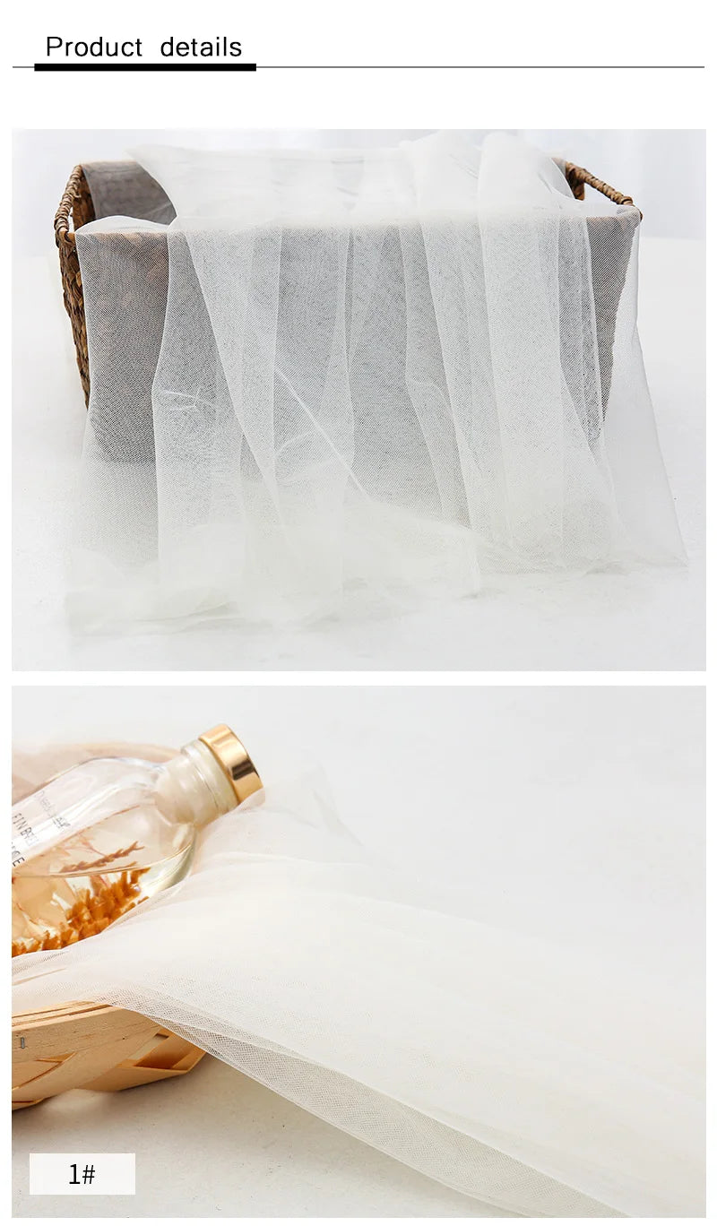 No Stretch Premium Corsetry Mesh Fabric