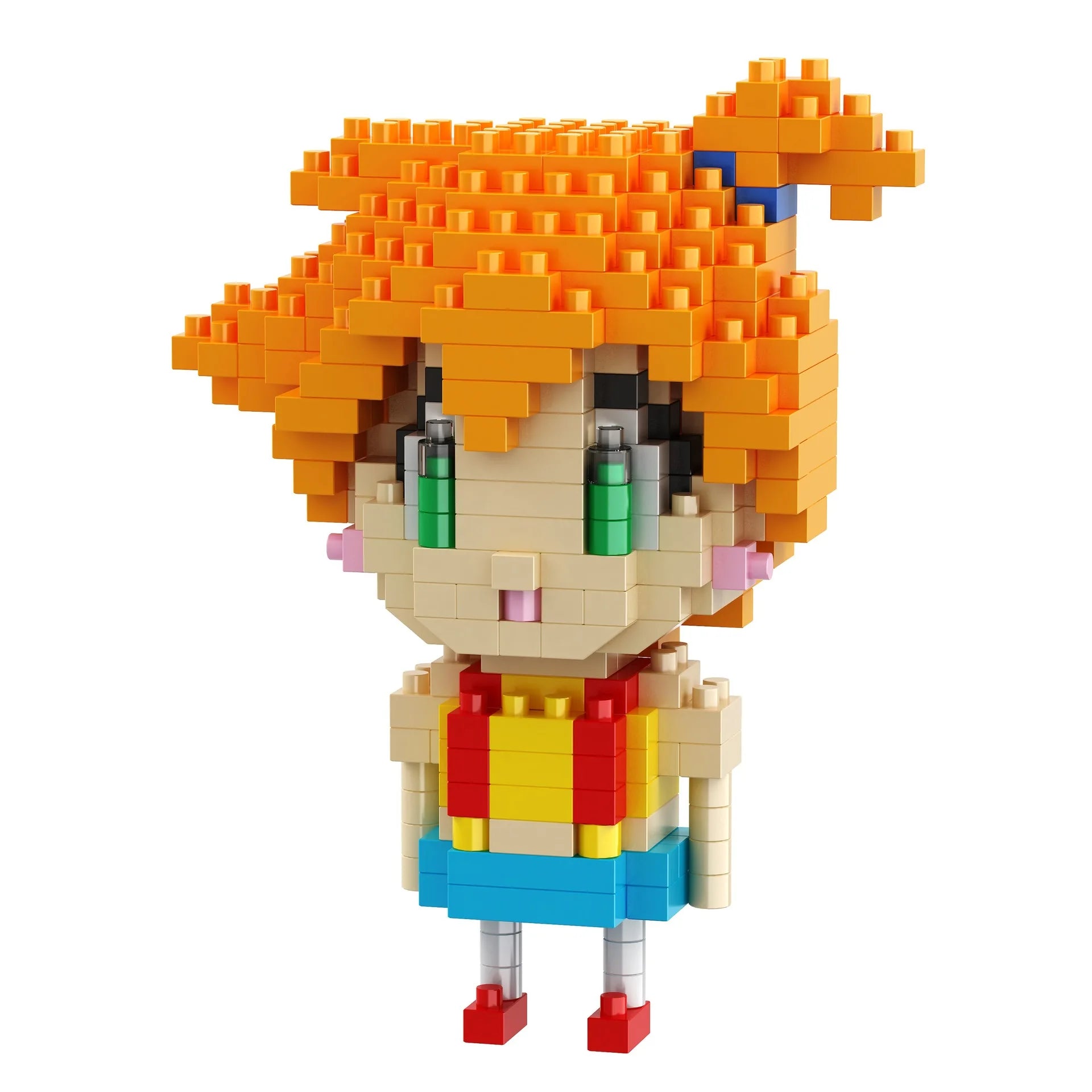 Mini Pokémon Building Blocks – Pikachu, Charizard, Eevee, Mewtwo