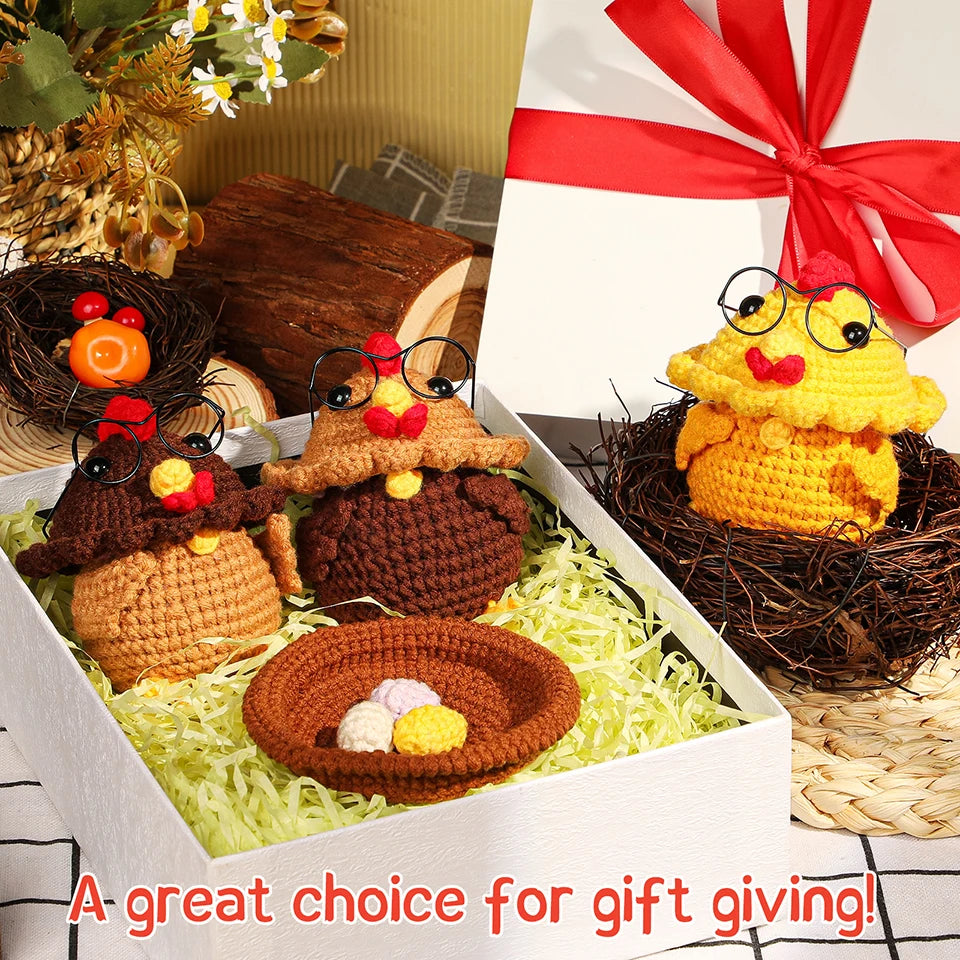 KRABALL Crochet Animal Kit for Beginners