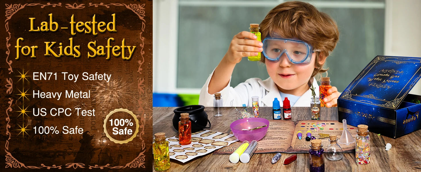 DIY Fairy Magic Potions Kit for Kids